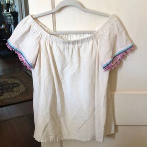 Buckley K USA top silk hemp cotton